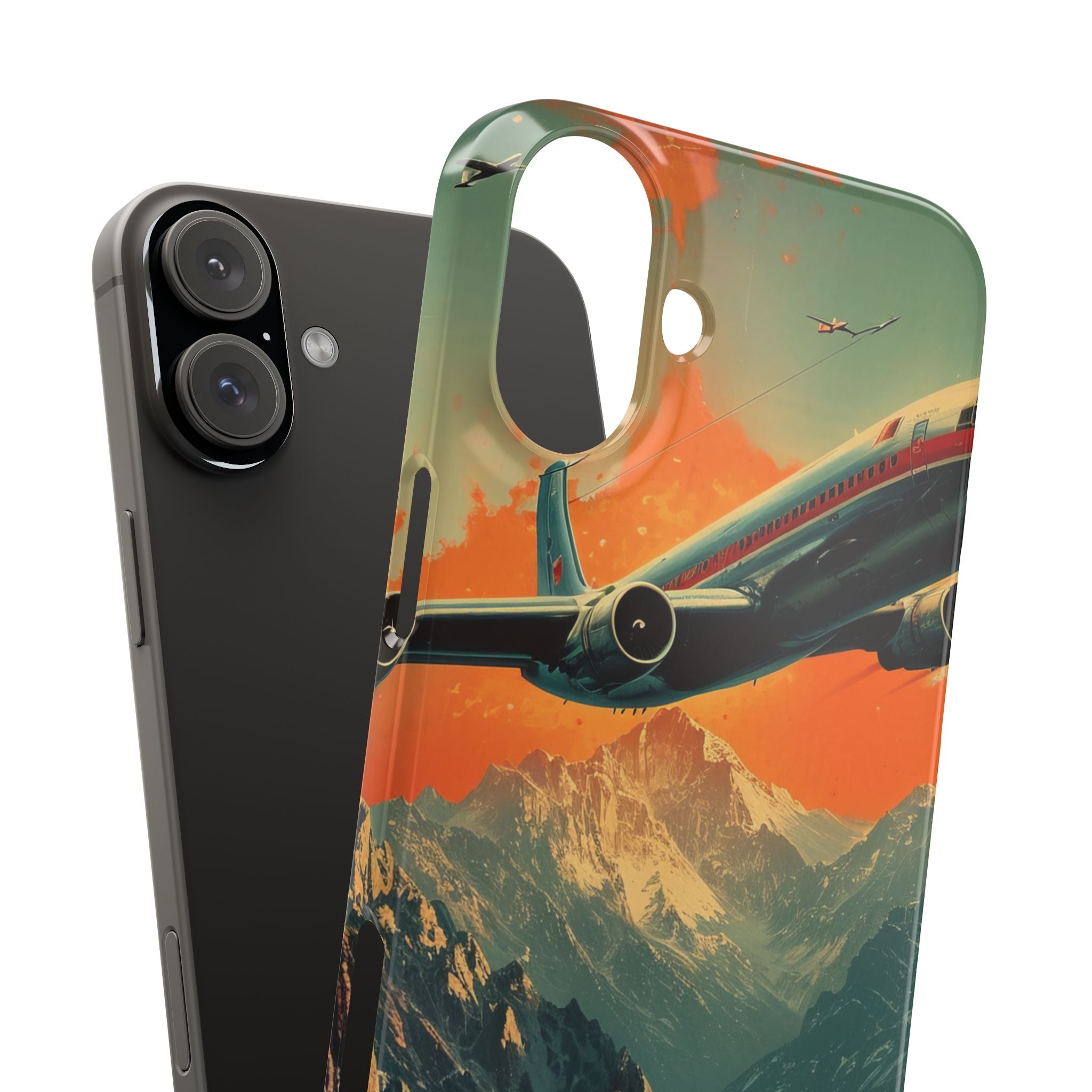 Vintage Skyward Adventure iPhone 16 - Slim Phone Case