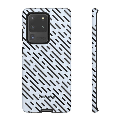 Monochrome Dash - Protective Phone Case