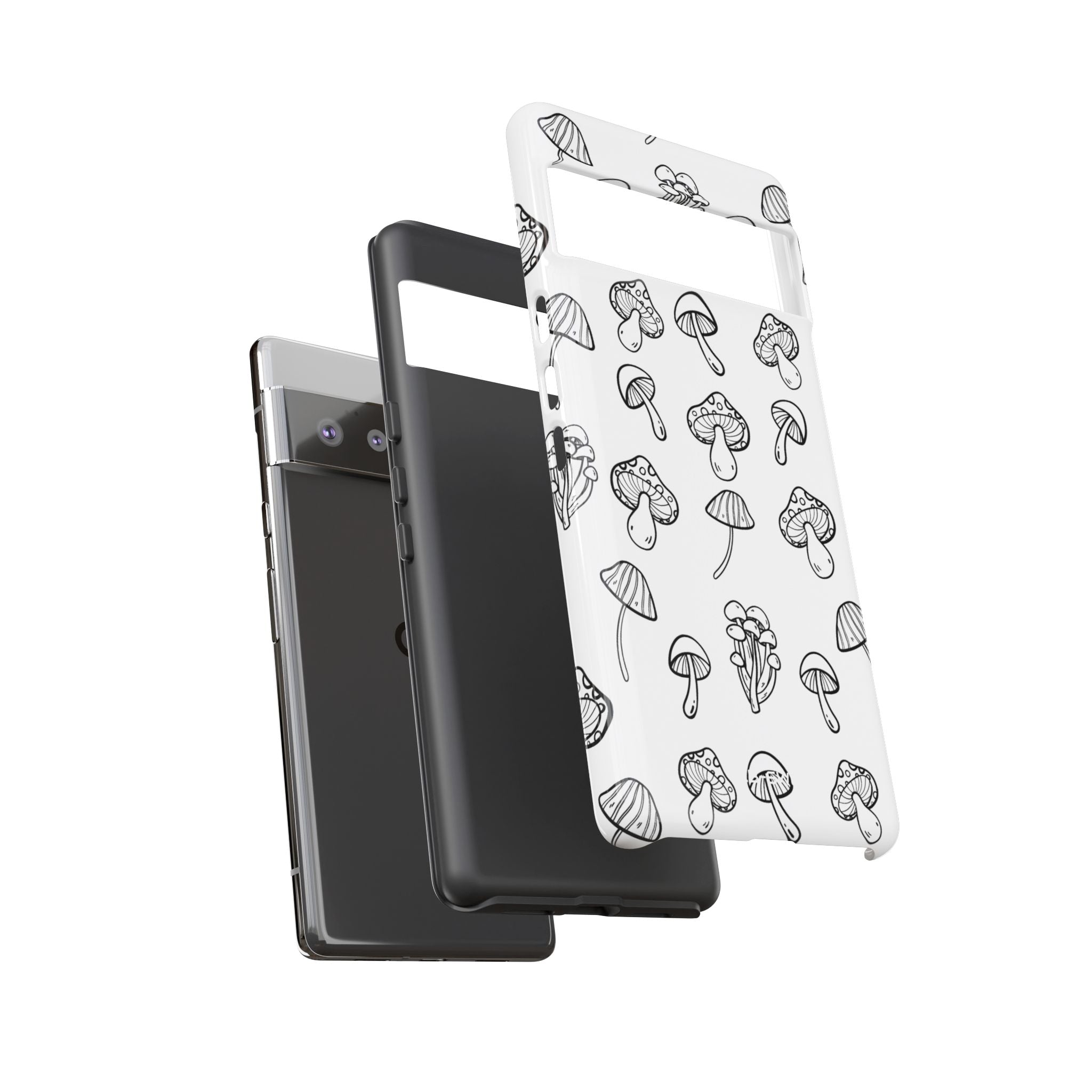 Mushroom Line Play - Google Pixel Case