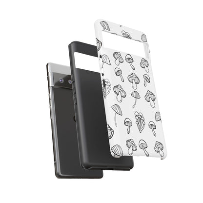 Mushroom Line Play - Google Pixel Case