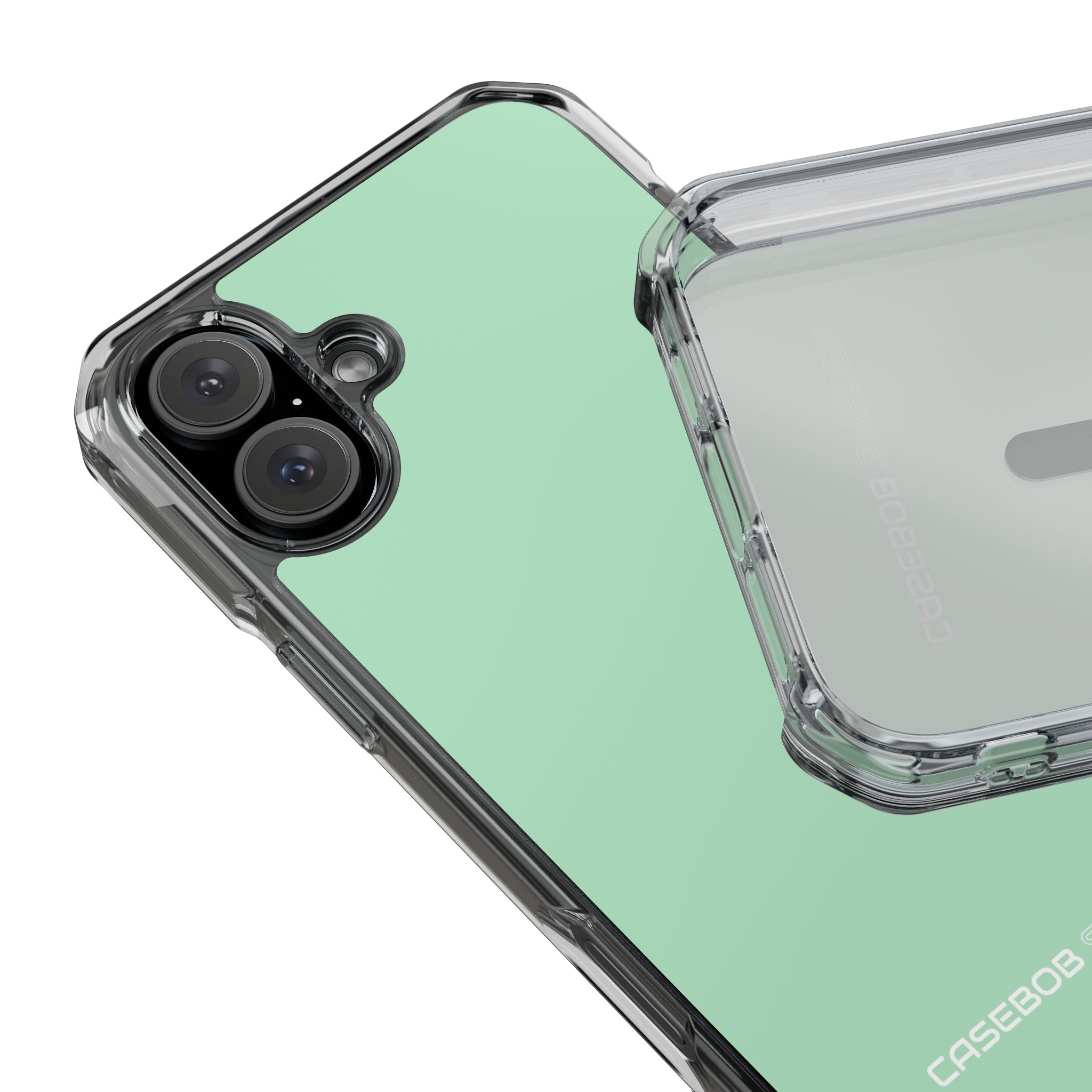 iPhone 16 Verde Menta - Impact Clear+