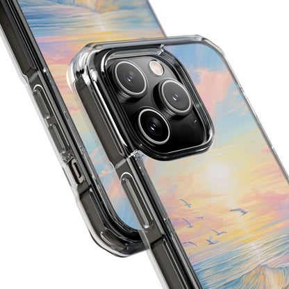 Gentle Waves Embrace iPhone Case - Impact
