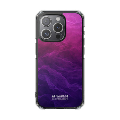 Violet Dream Currents iPhone 15 - Impact Clear+