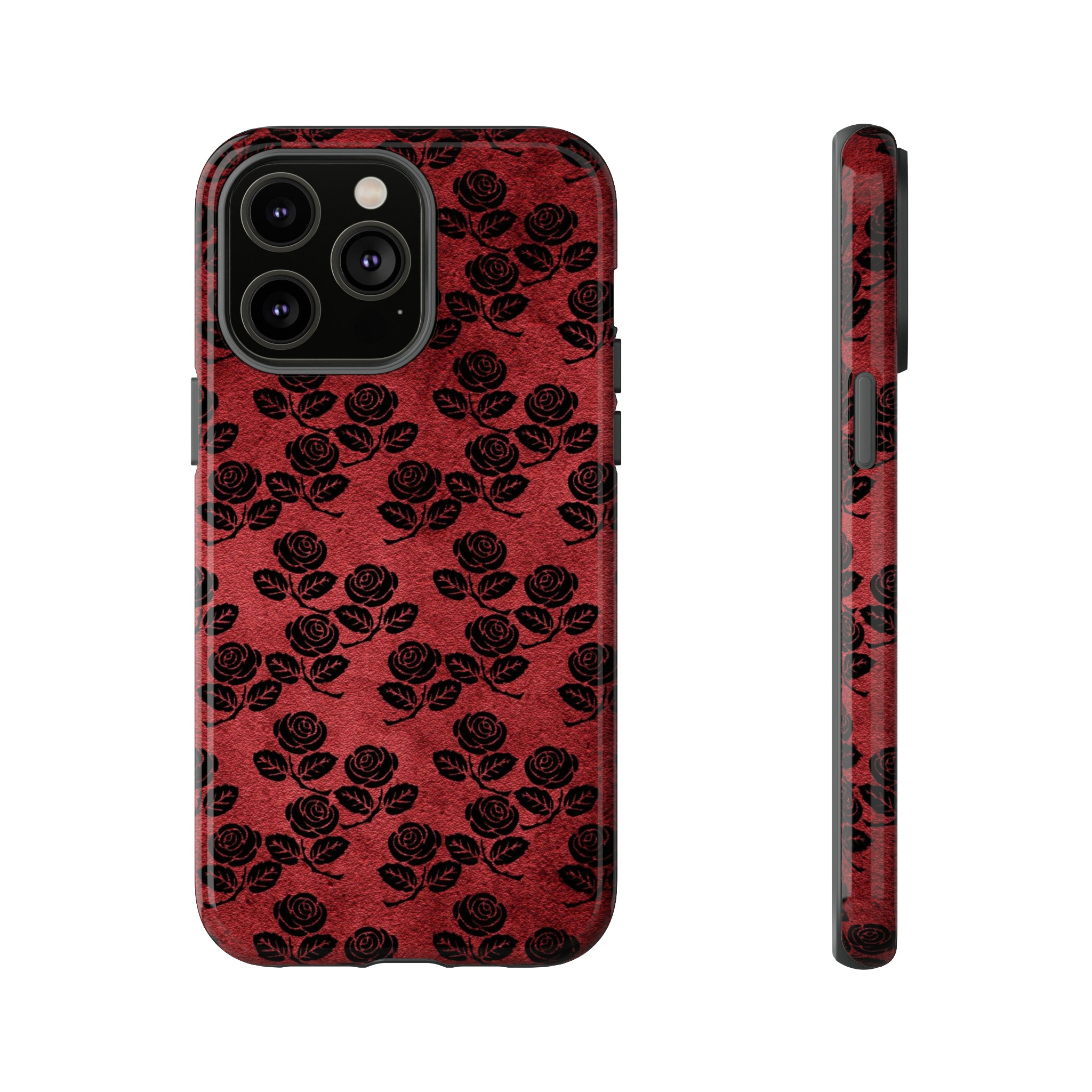 Rosemony Gothic Flower - Protective Phone Case