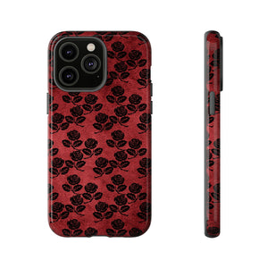 Rosemony Gothic Flower - Protective Phone Case