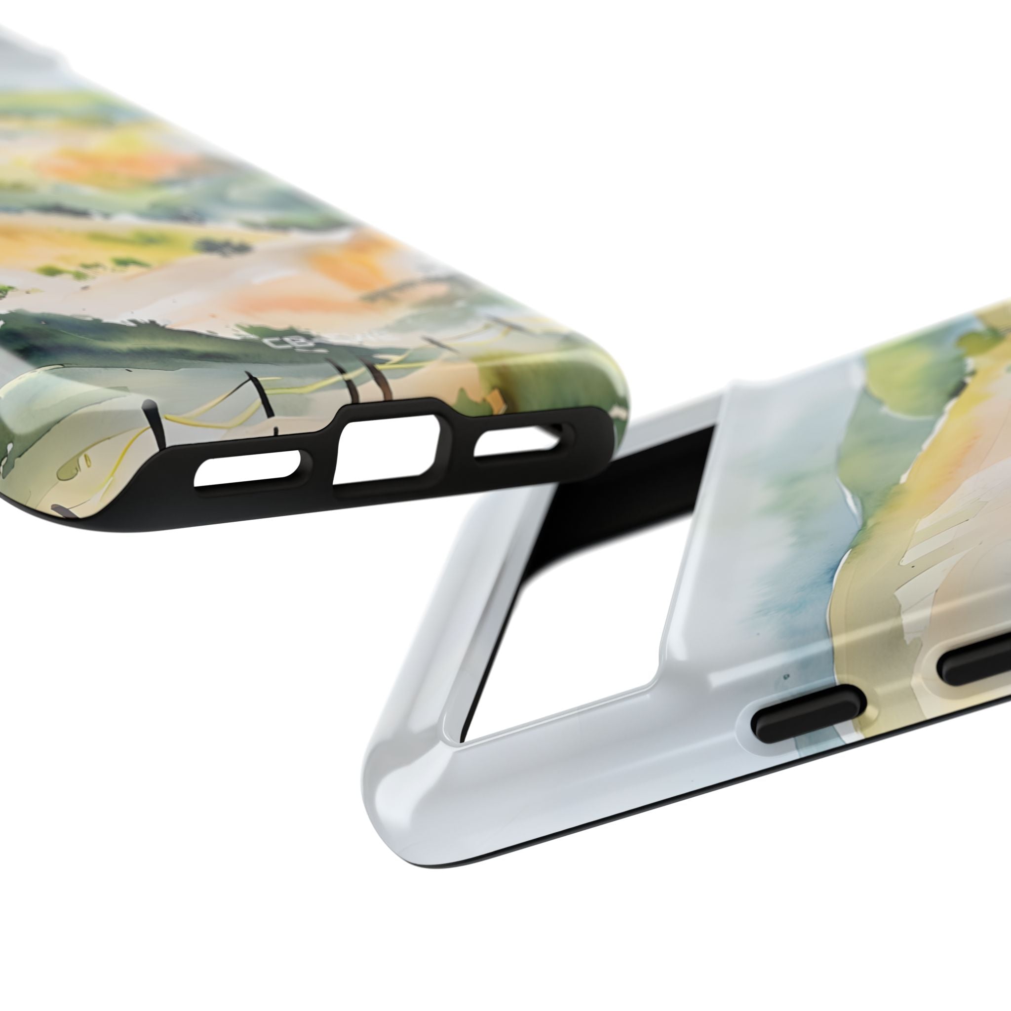 Misty Hills Watercolor - Google Pixel Case