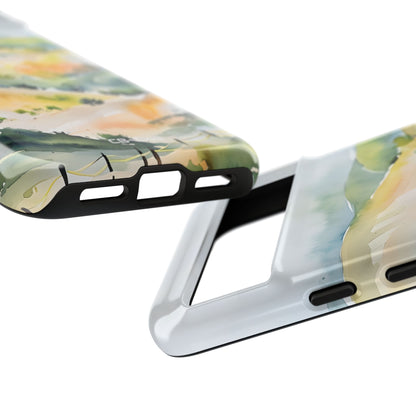 Misty Hills Watercolor - Google Pixel Case
