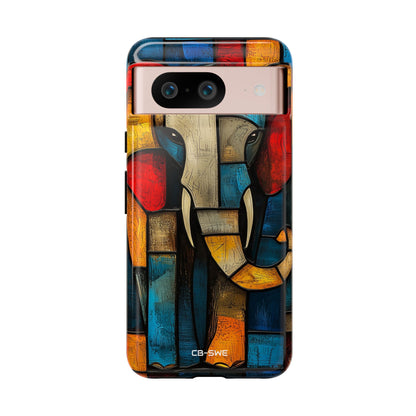 Elephant Shapes Dance - Google Pixel Case