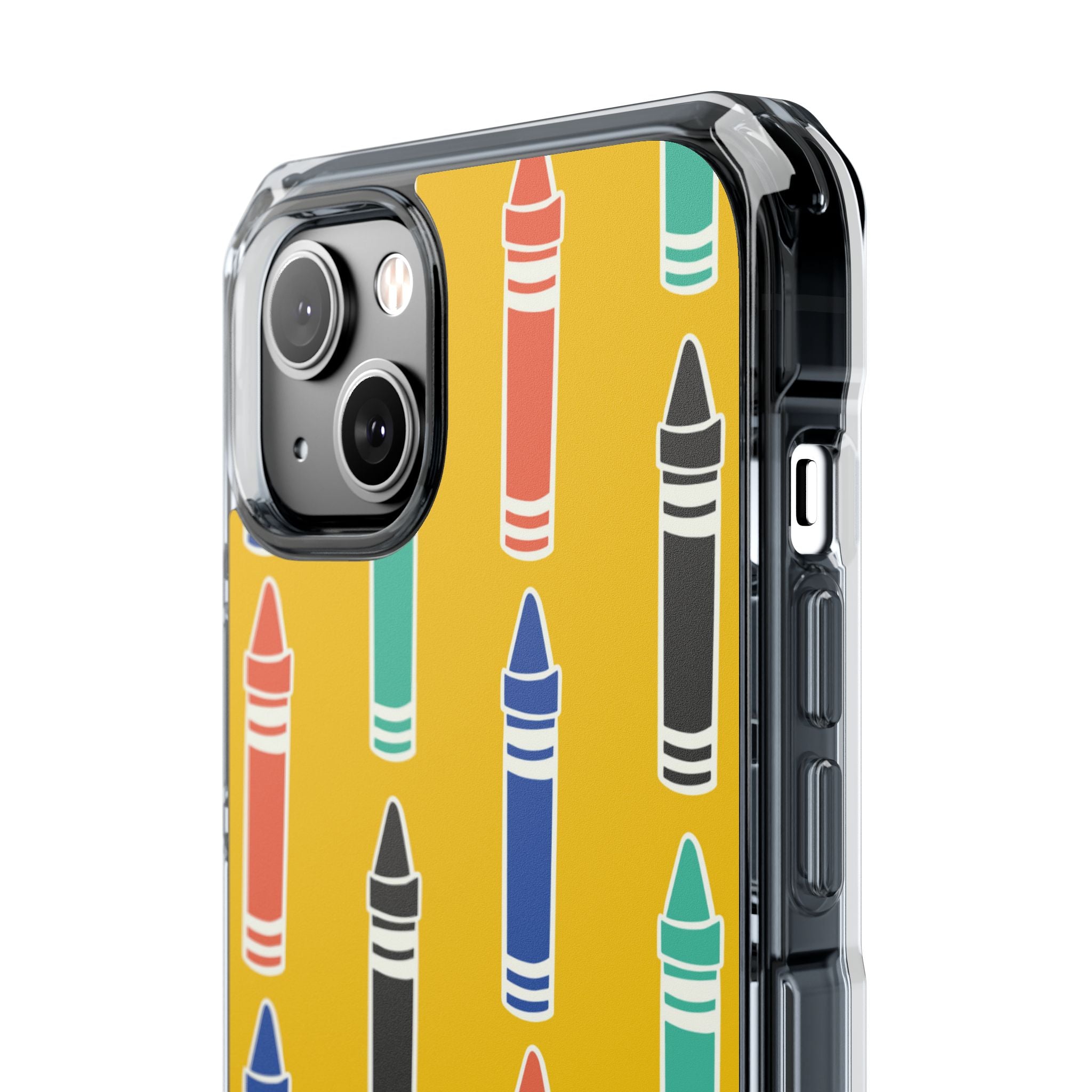 Crayons Dance Joyfully iPhone Case - Impact