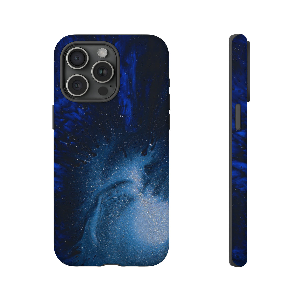 Winter Blue Ink Art - Protective Phone Case