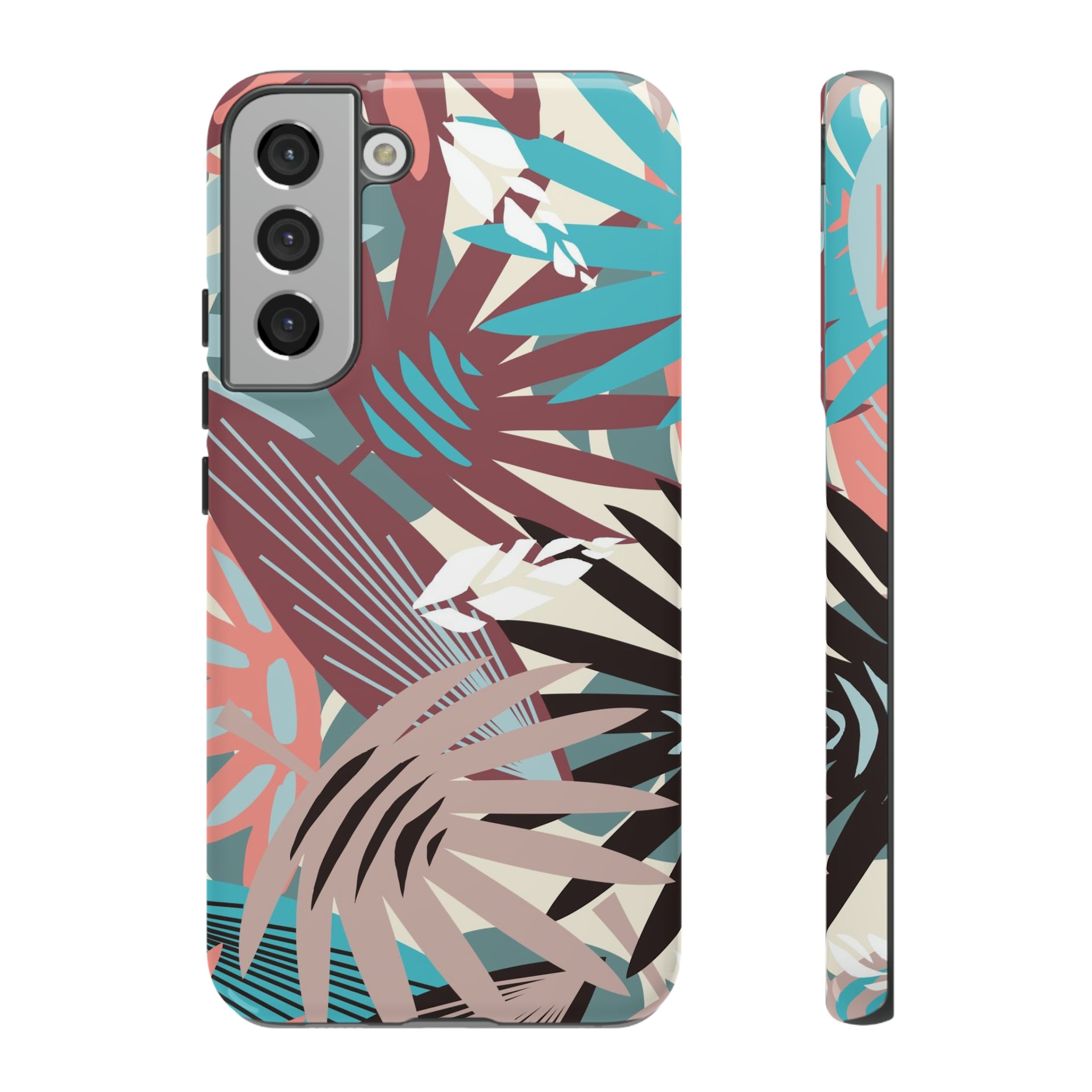 Tropical Leaf Jazz - Protective Phone Case