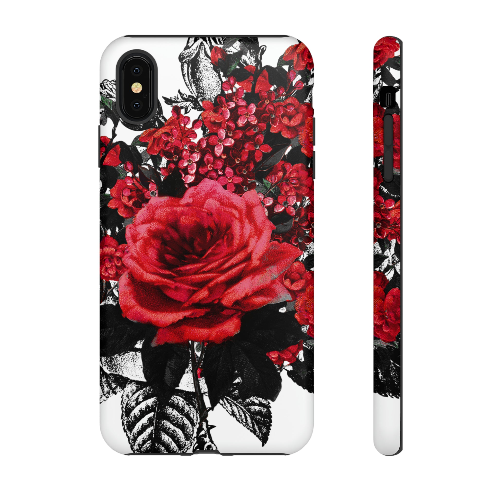 Rola Rose Gothic Flower - Protective Phone Case