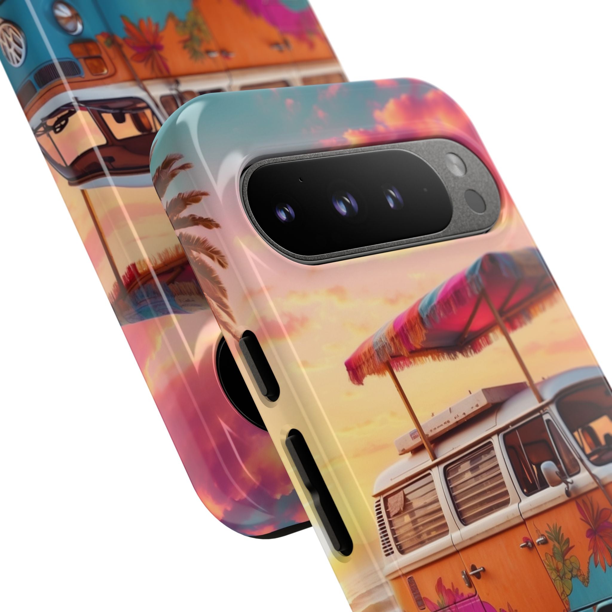 **Van Rests at Shore** - Google Pixel Case