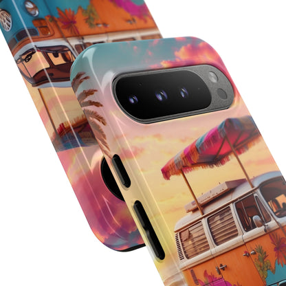 **Van Rests at Shore** - Google Pixel Case