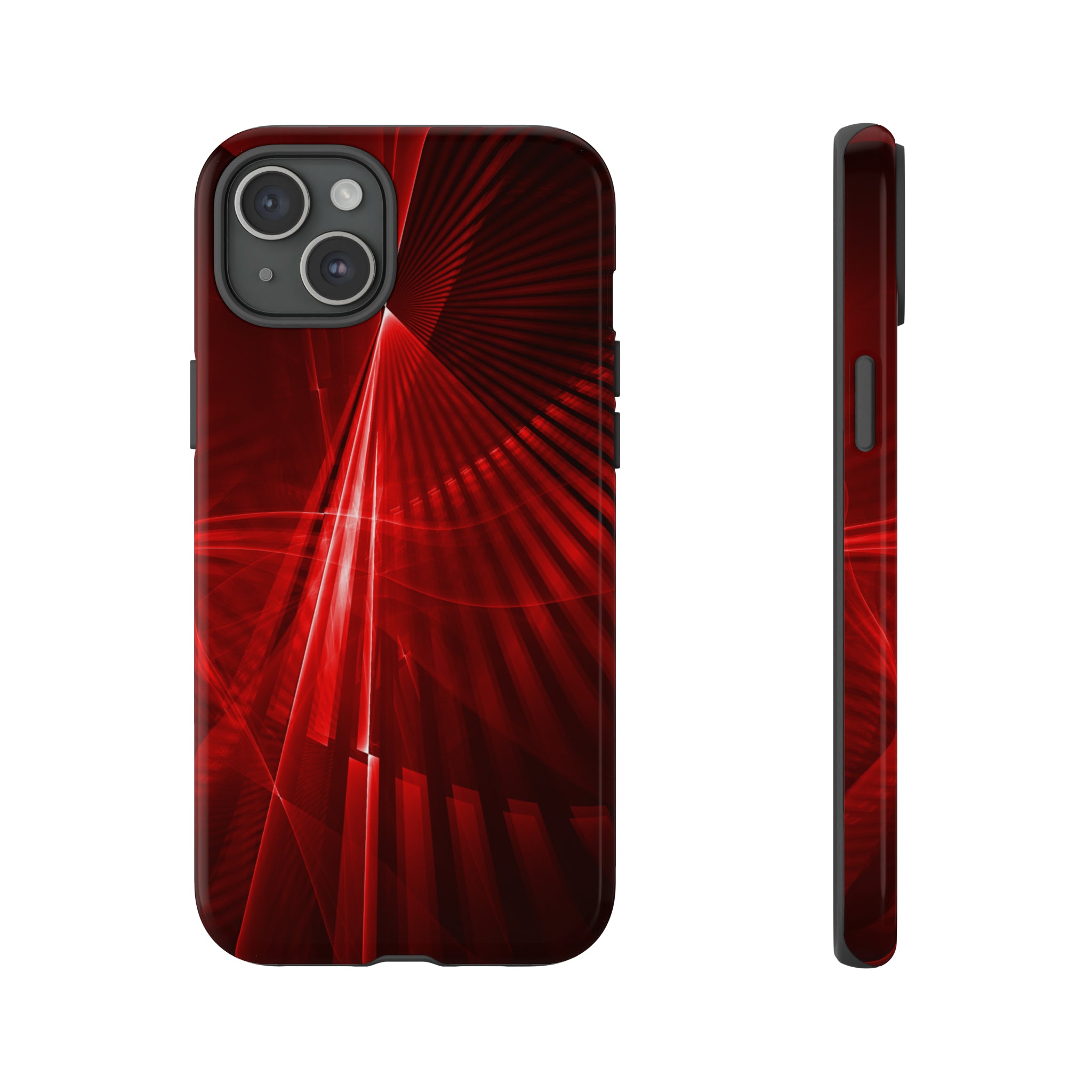 Red Disco Lights - Protective Phone Case