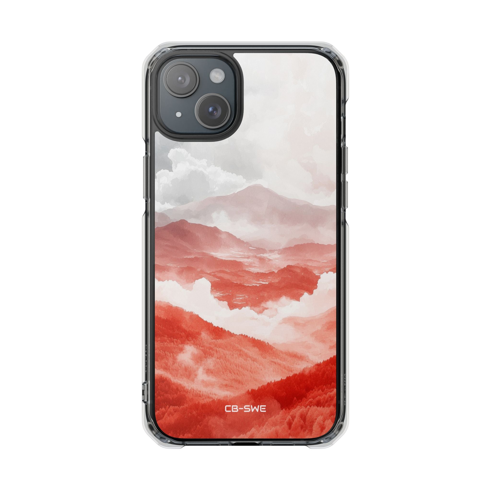 Mountain Flames Rise iPhone Case - Impact