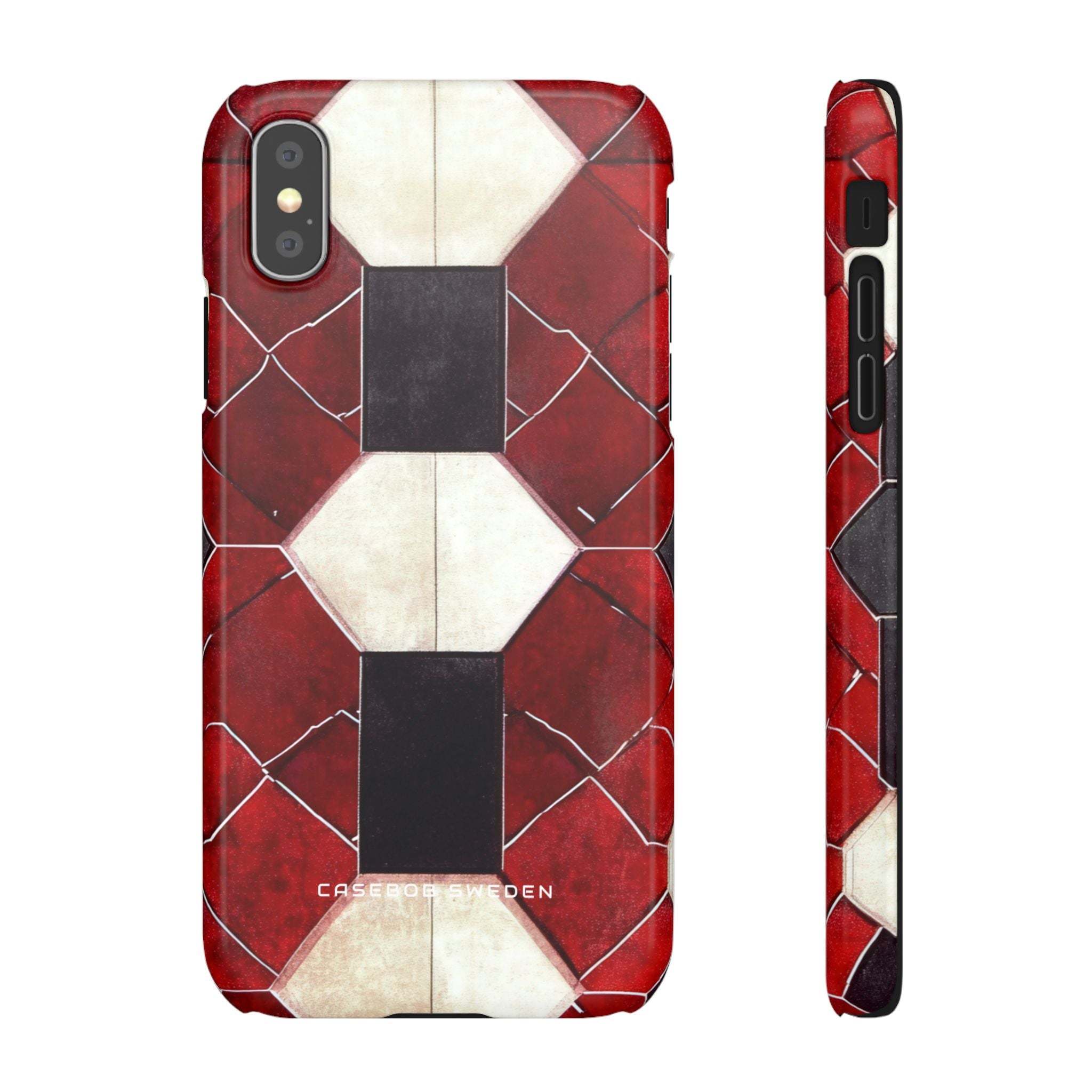 Gothic Hexagon Symmetry  iPhone X - Slim Phone Case