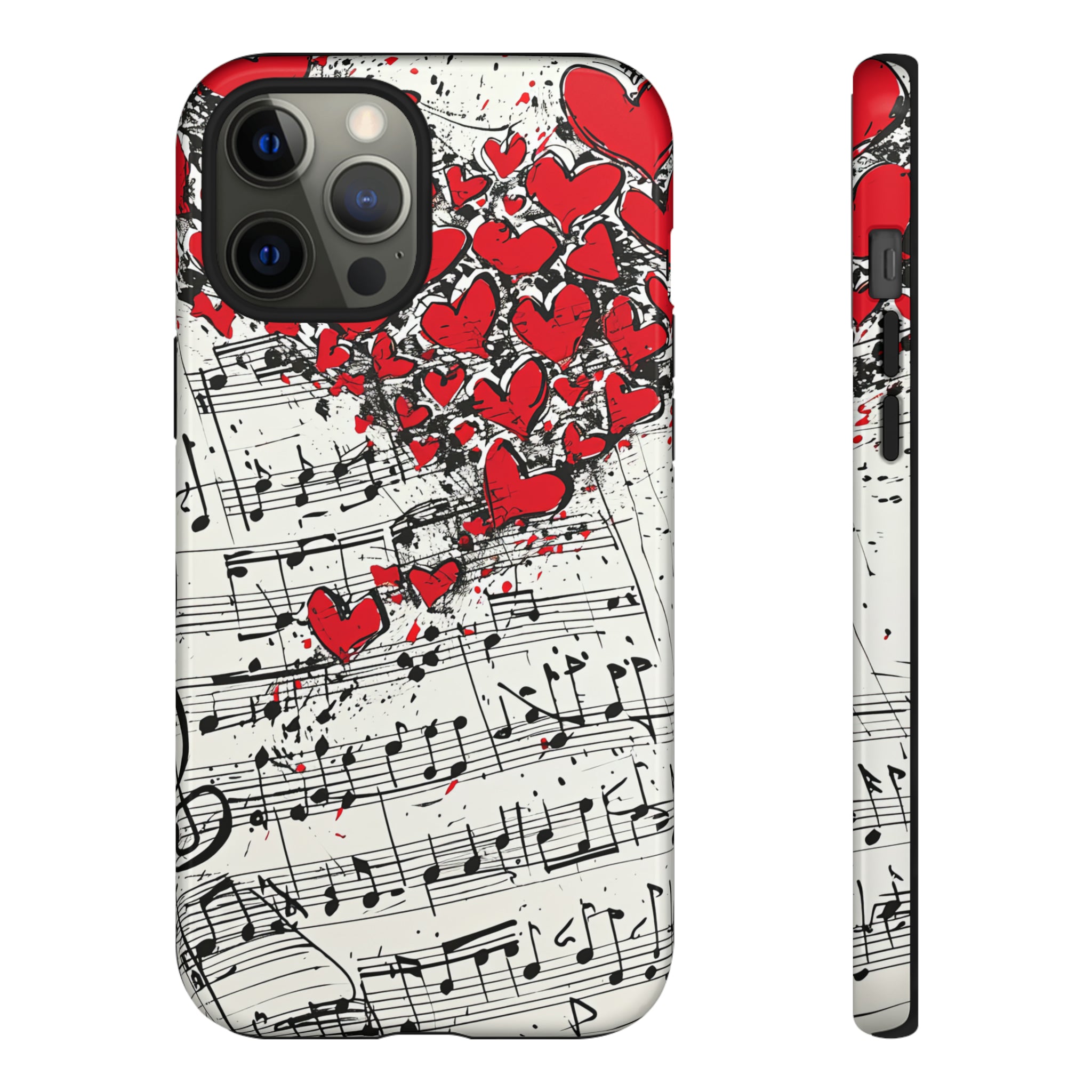 Lyric Harmony Serenade - Protective Phone Case