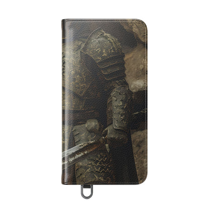 Horned Warrior Flame - Samsung S25 Case - Lompakkokotelo