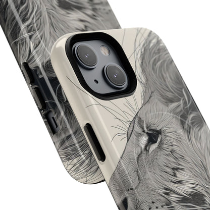 Majestic Lion Profile iPhone 14 - Tough+