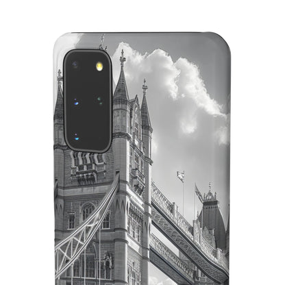 Tower Bridge Monochrome Architecture Study Samsung S20 - Slim Phone Case