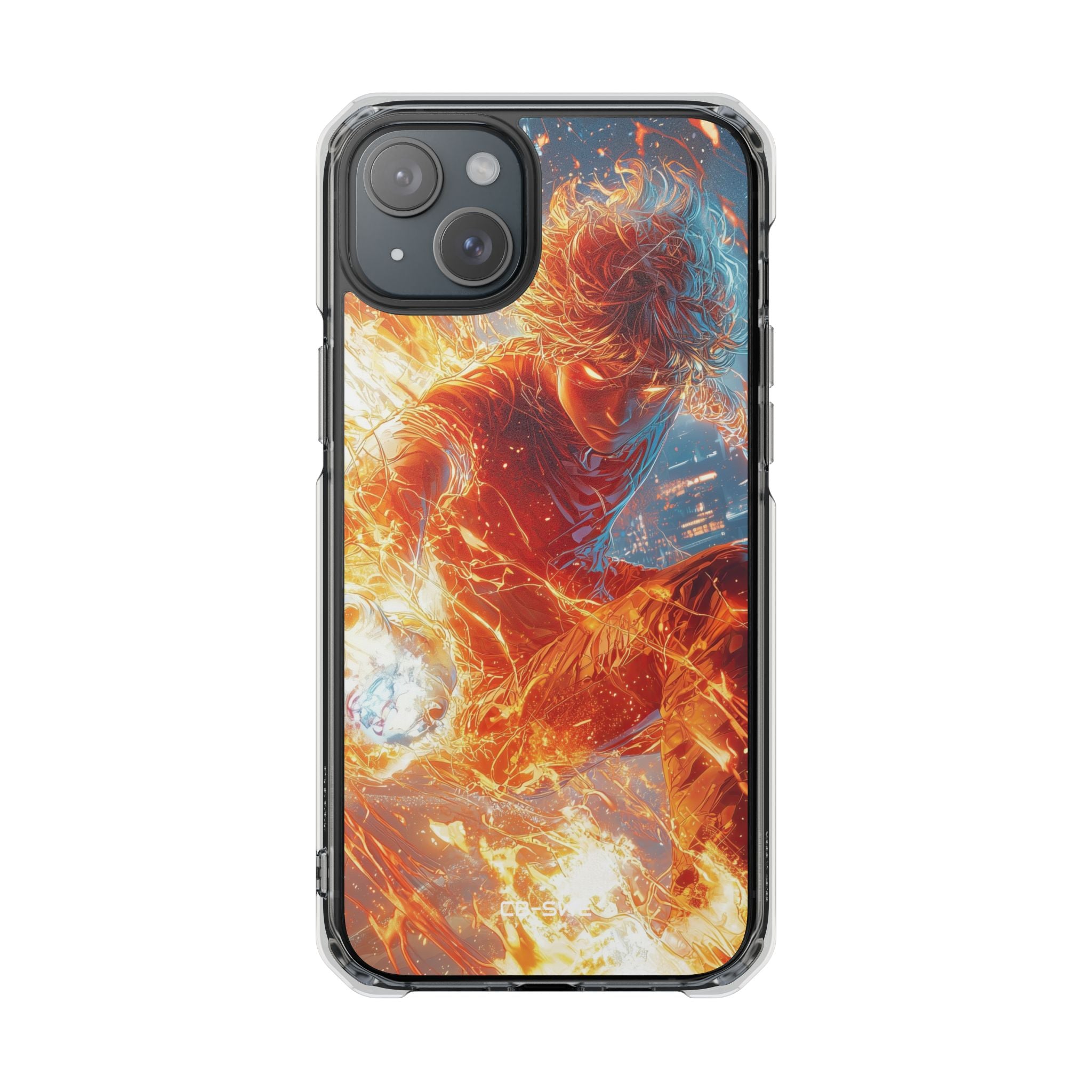 Flames Dance Wildly iPhone Case - Impact