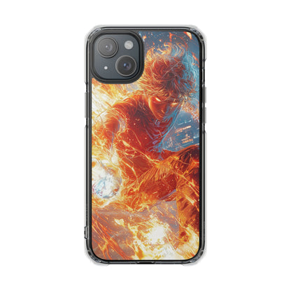 Flames Dance Wildly iPhone Case - Impact