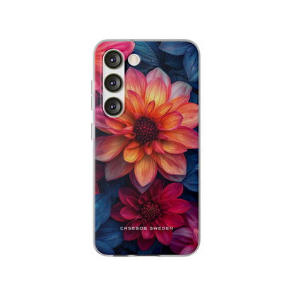 Fiery Bloom Harmony Samsung S23 - Flexi Phone Case