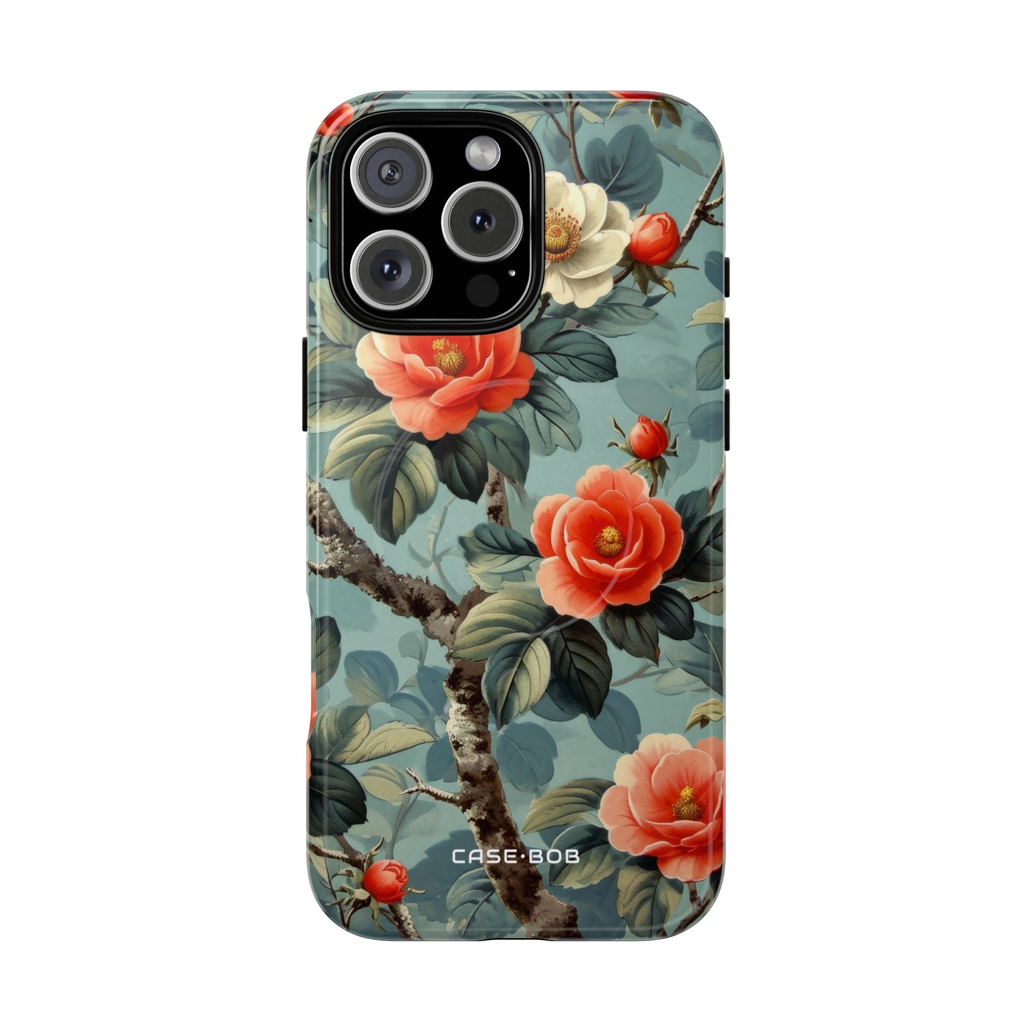 Coral Bloom iPhone 16 Pro Max Case - Tough+