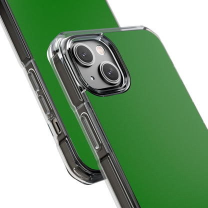 Green iPhone 14 - Clear Impact Phone Case