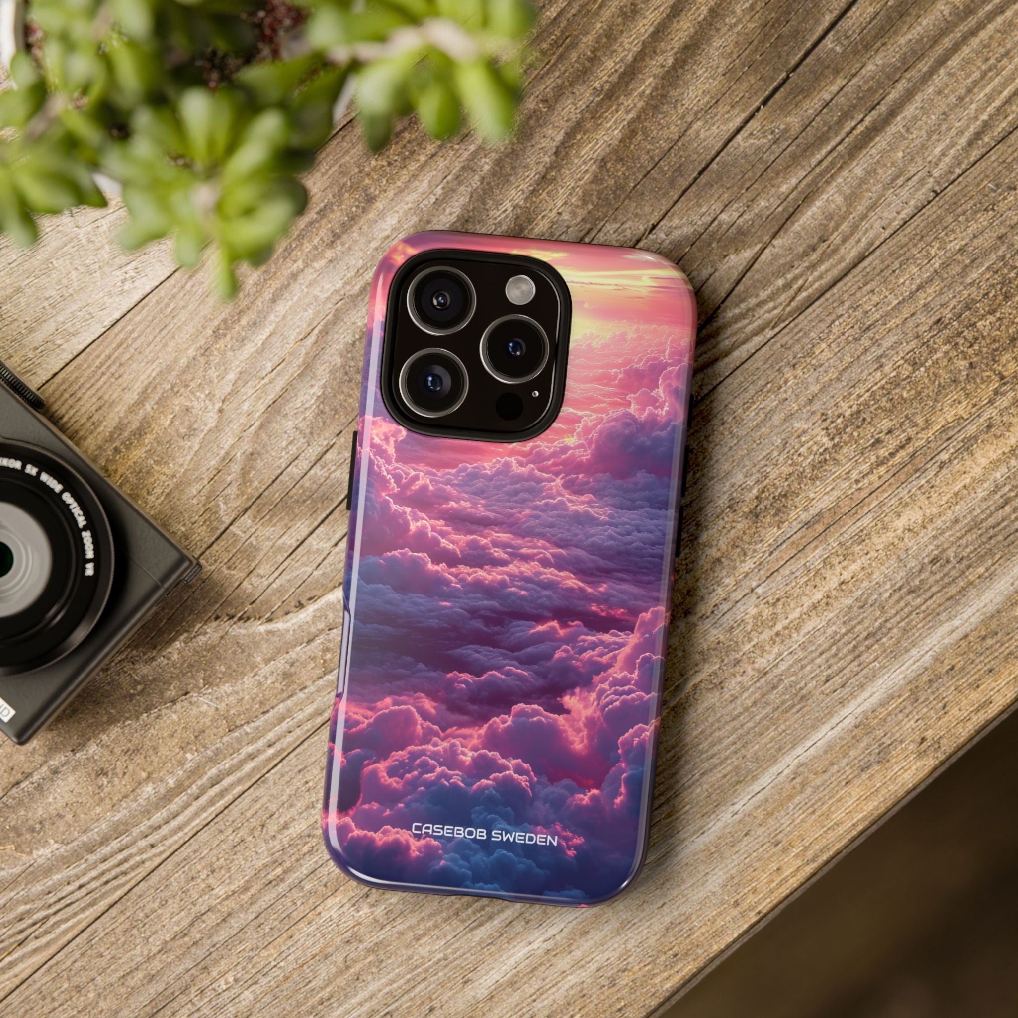 Pink Purple Clouds - Tough iPhone 16 Phone Case