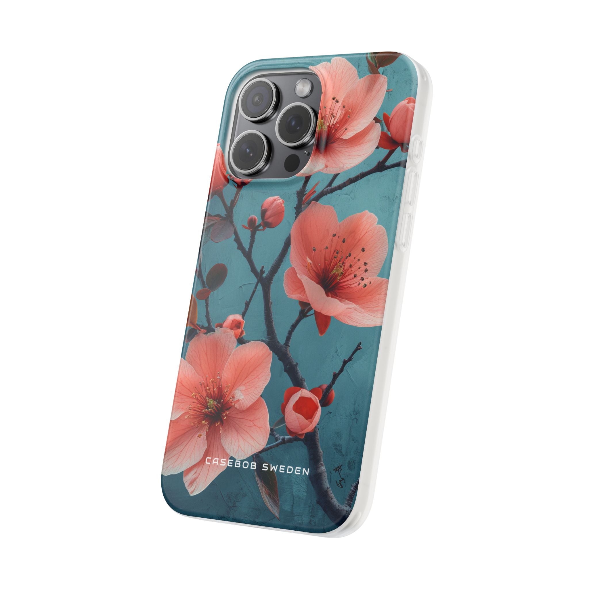 Floral Harmony Burst iPhone 15 - Flexi Phone Case