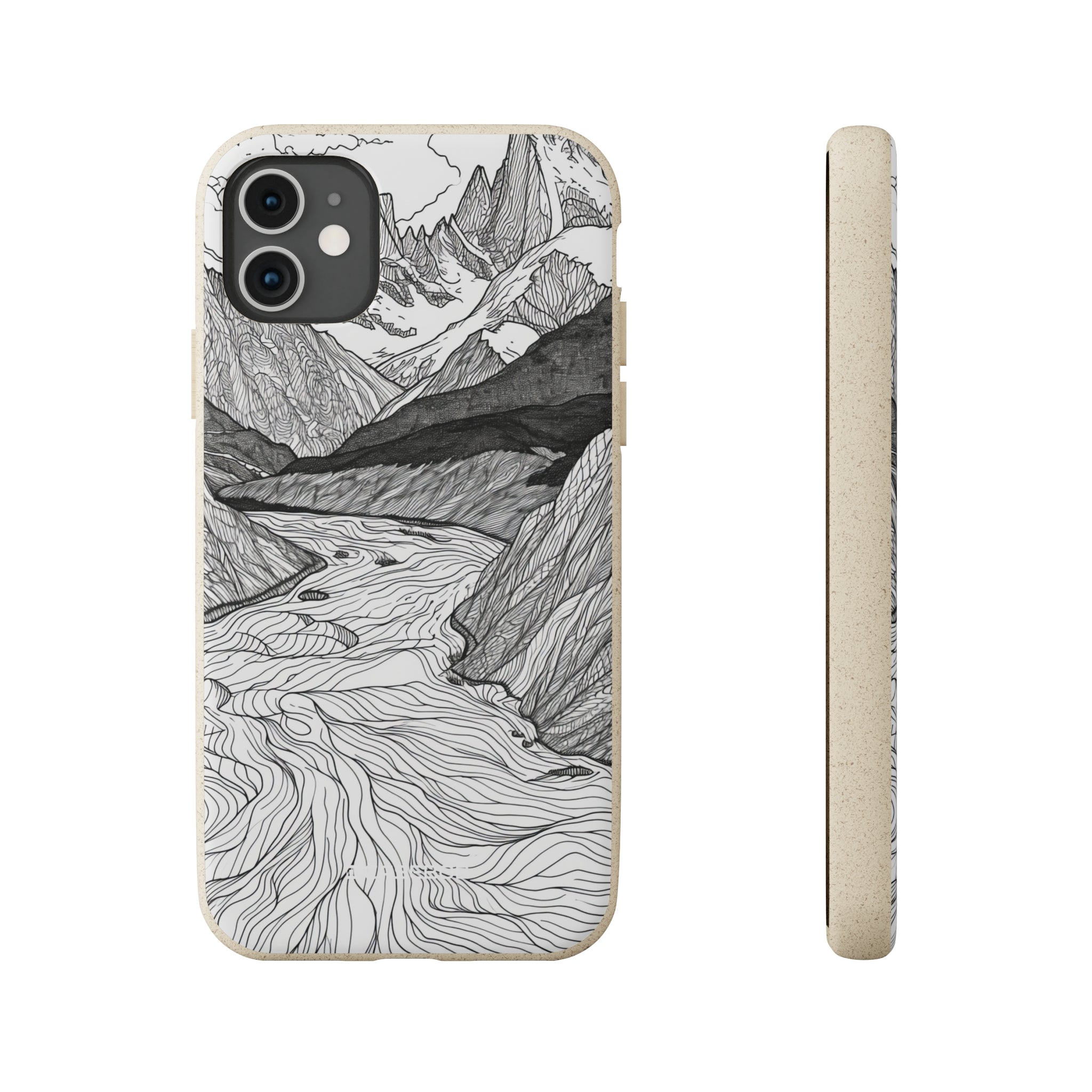 Mountain Tranquility | Biodegradable Phone Case