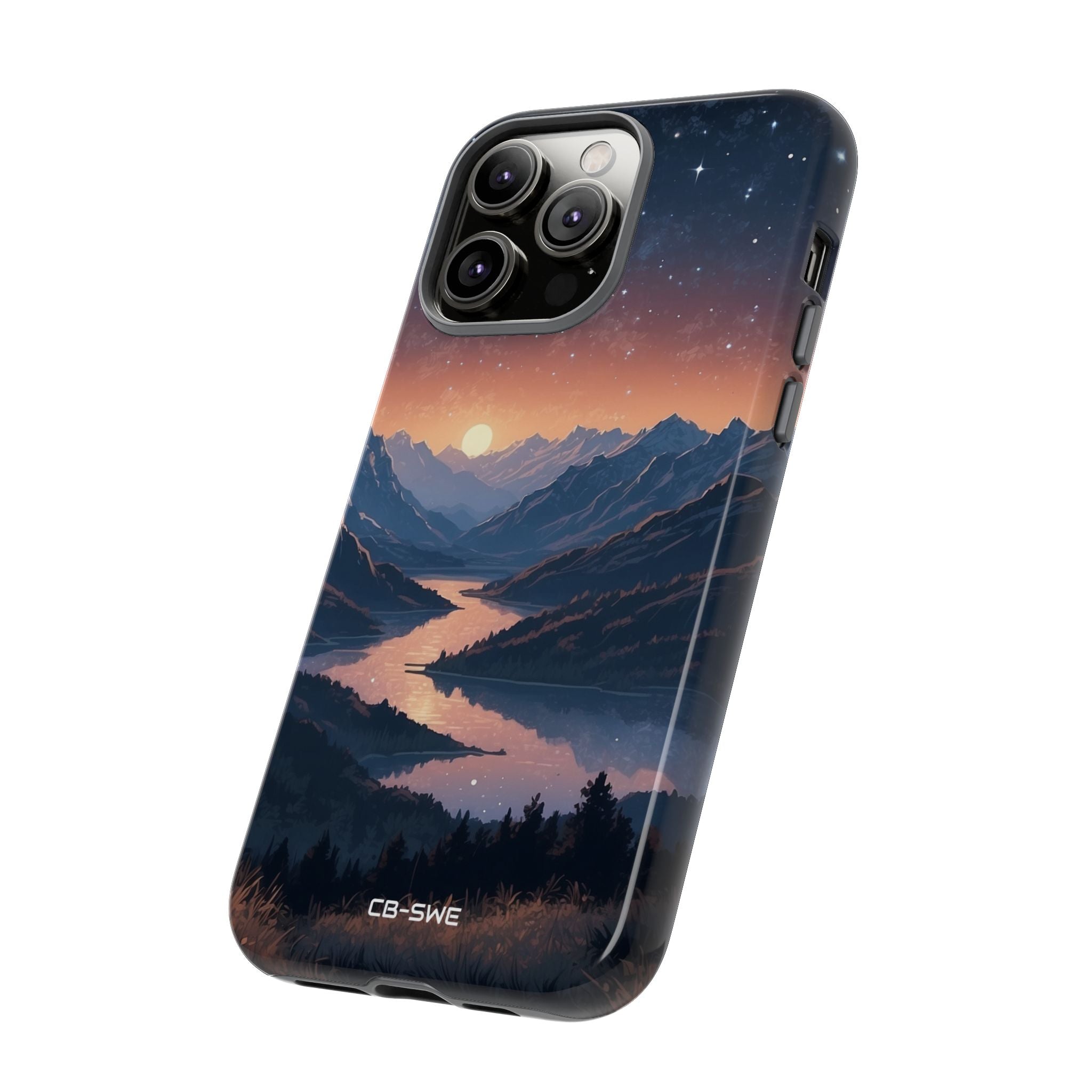 Mountains Embrace Light - iPhone Case