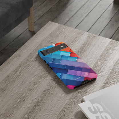 Vibrant GeoFlow Google Pixel 6 - Tough Phone Case