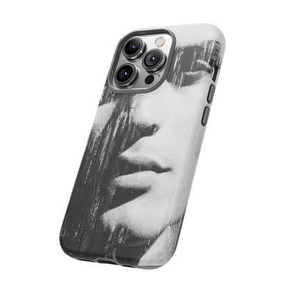 Black & White Pop Art - Protective Phone Case