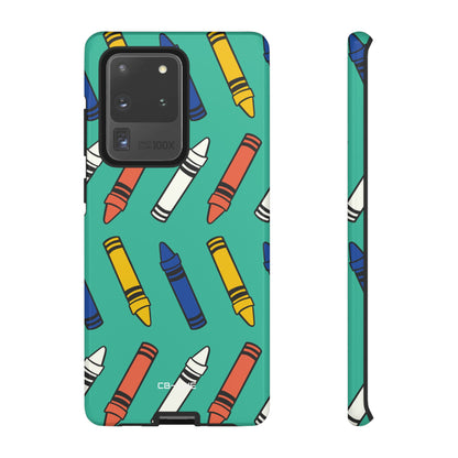 Crayons Dance Playfully - Samsung Case