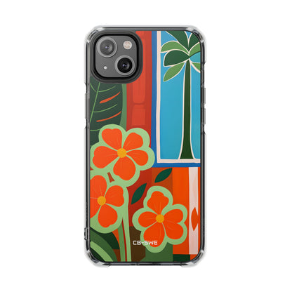 Tropical Geometry Harmony iPhone Case - Impact
