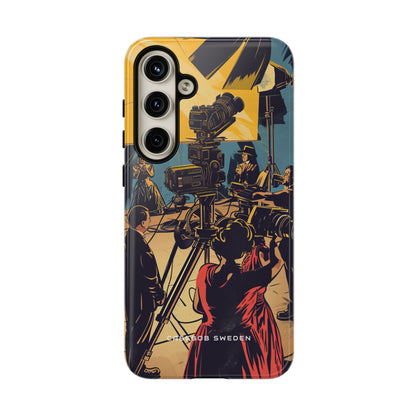 Golden Era Cinematic Spotlight Samsung S24 - Tough Phone Case