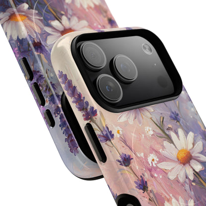 Daisy Lavender Bloom iPhone 17 Pro Case - Tough+