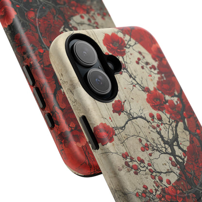 Zen Blossoms in Moonlight iPhone 16 | Tough+ Phone Case