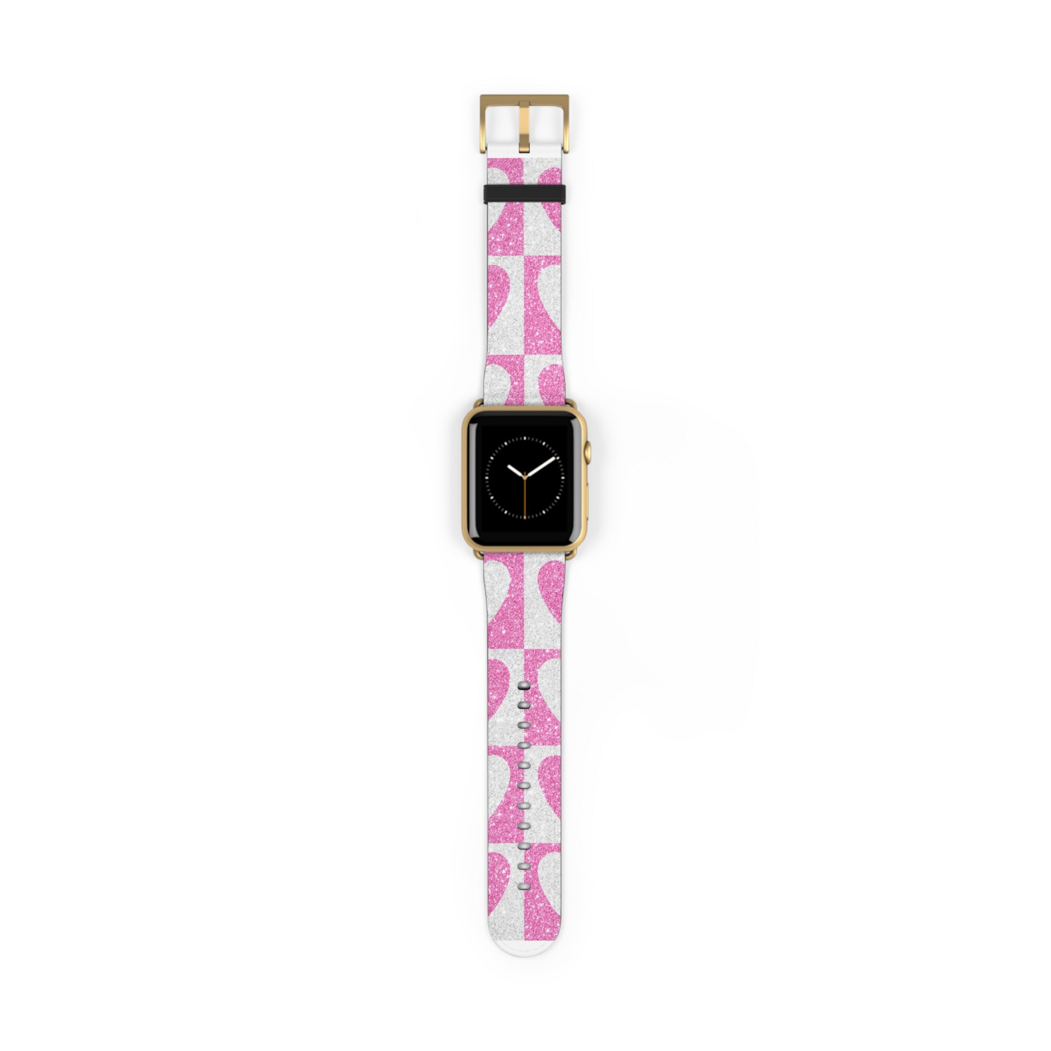 Glitter Heartgrid - Watch Band