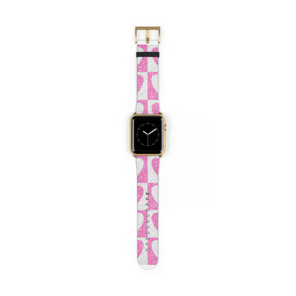 Glitter Heartgrid - Watch Band