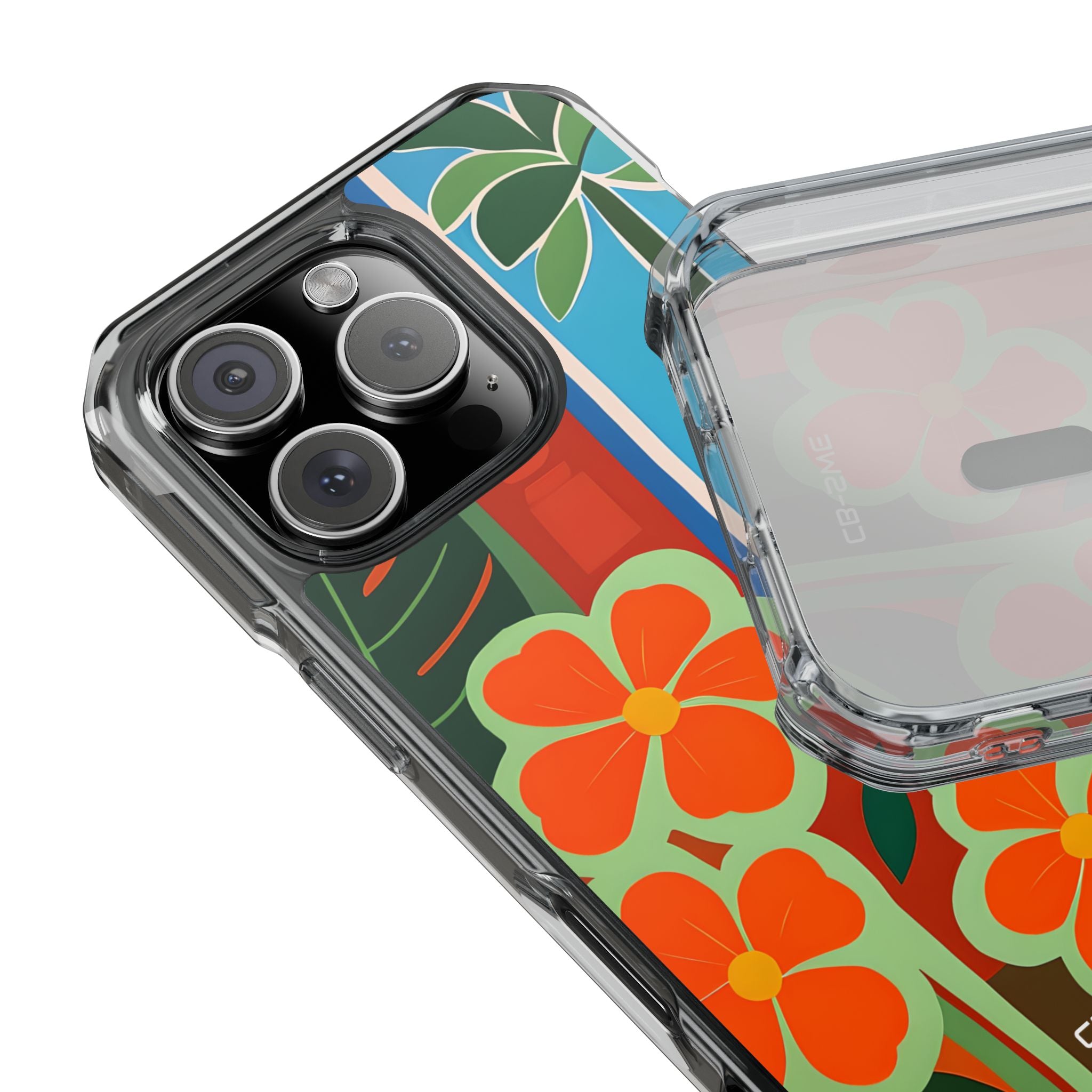 Tropical Geometry Harmony iPhone Case - Impact