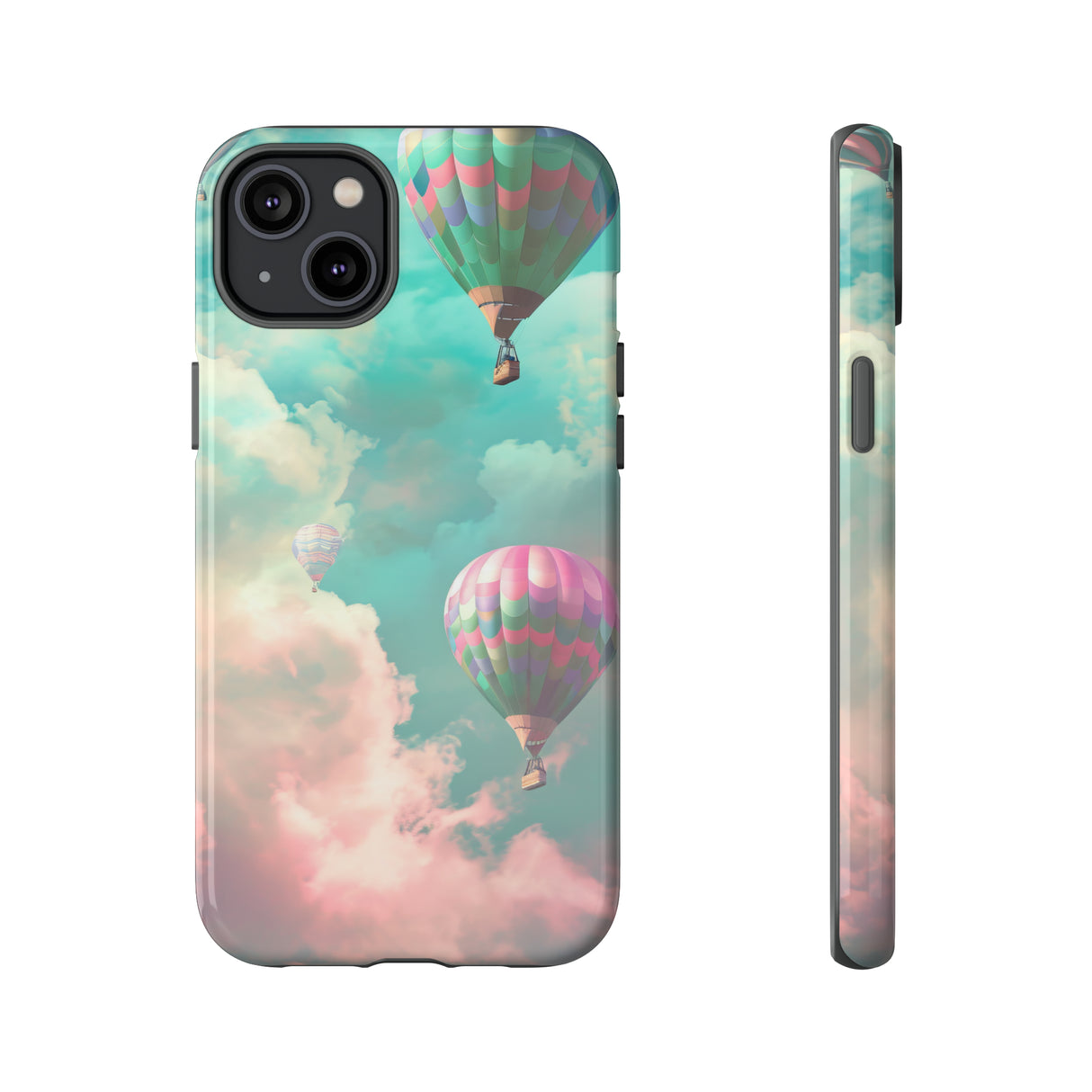 Pastel Balloon Escape - Protective Phone Case