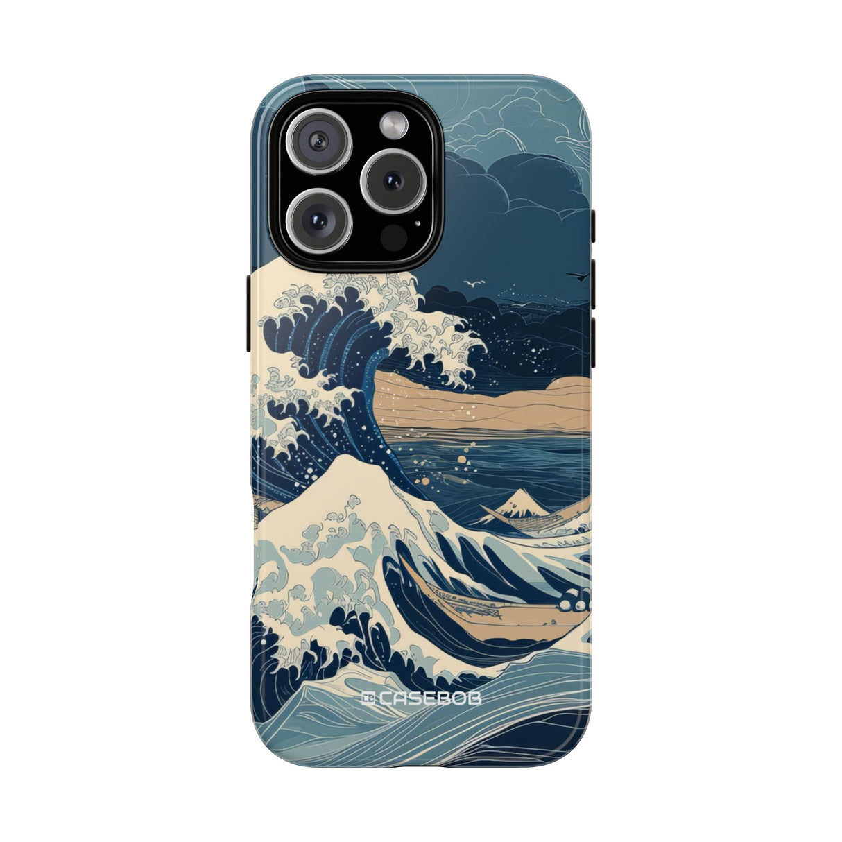 Ocean's Majesty: Ukiyo-e Waves - for iPhone 16