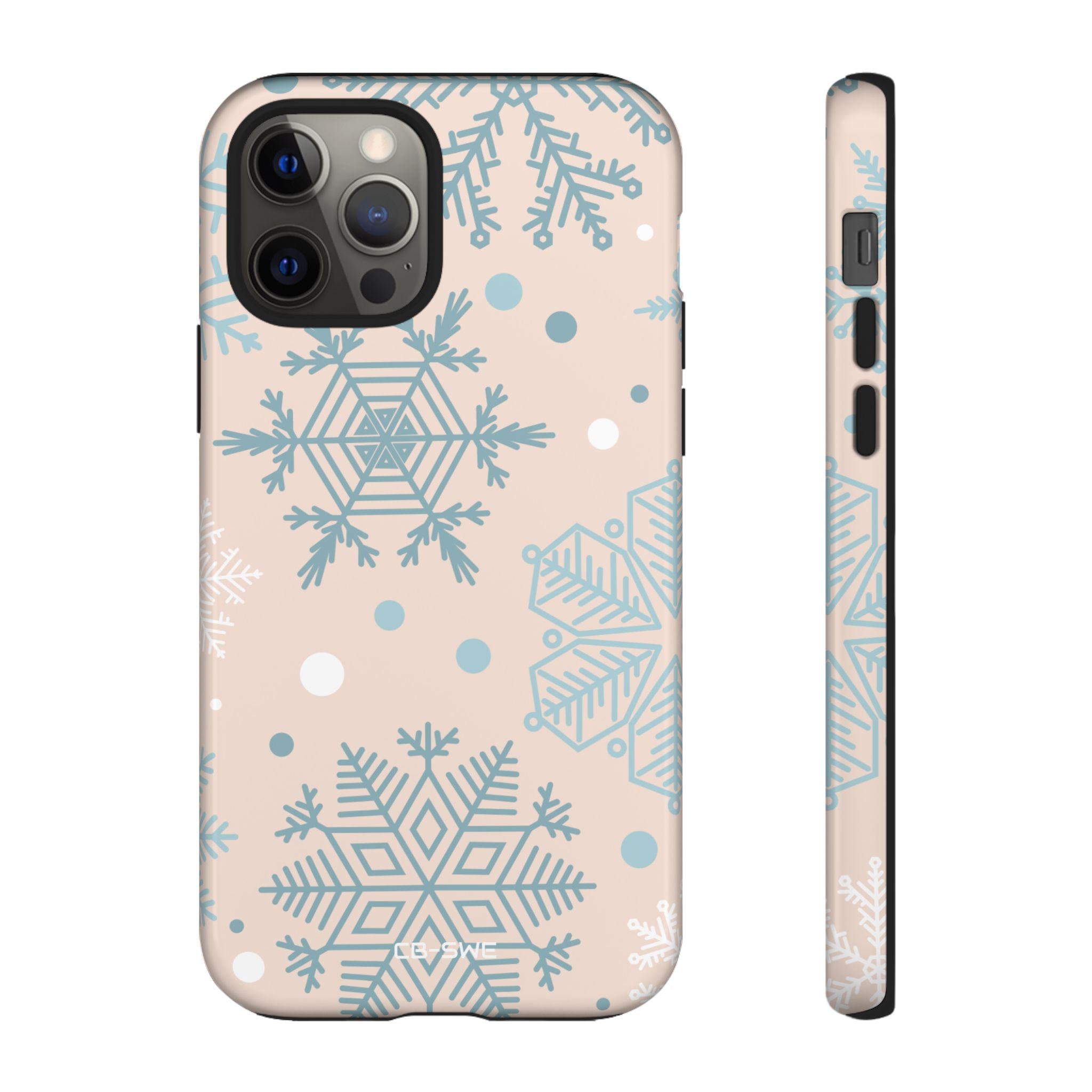 Snowflake Pastel Harmony - iPhone Case