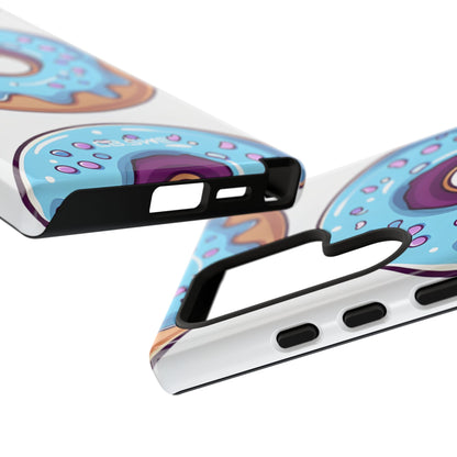 Playful Cartoon Donuts Kids Seamless Samsung S24 - Tough