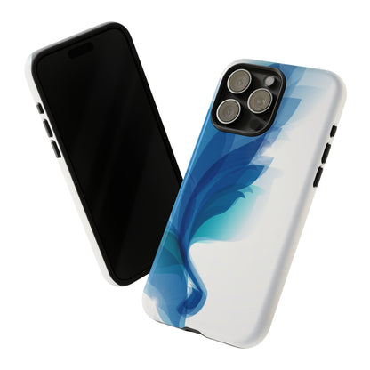 Blue Feathers - Protective Phone Case