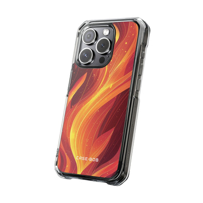 Flaming Flow iPhone 15 Pro Case - Impact